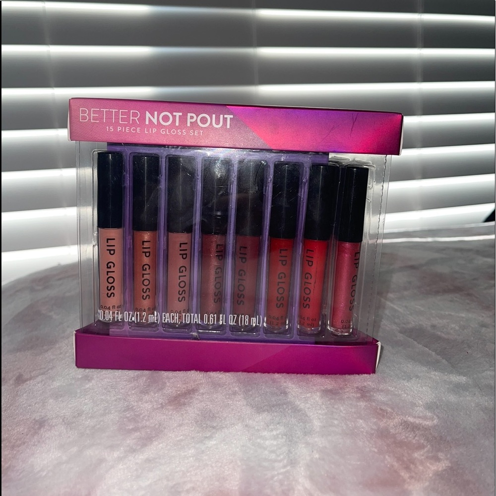 15 peice lipgloss set